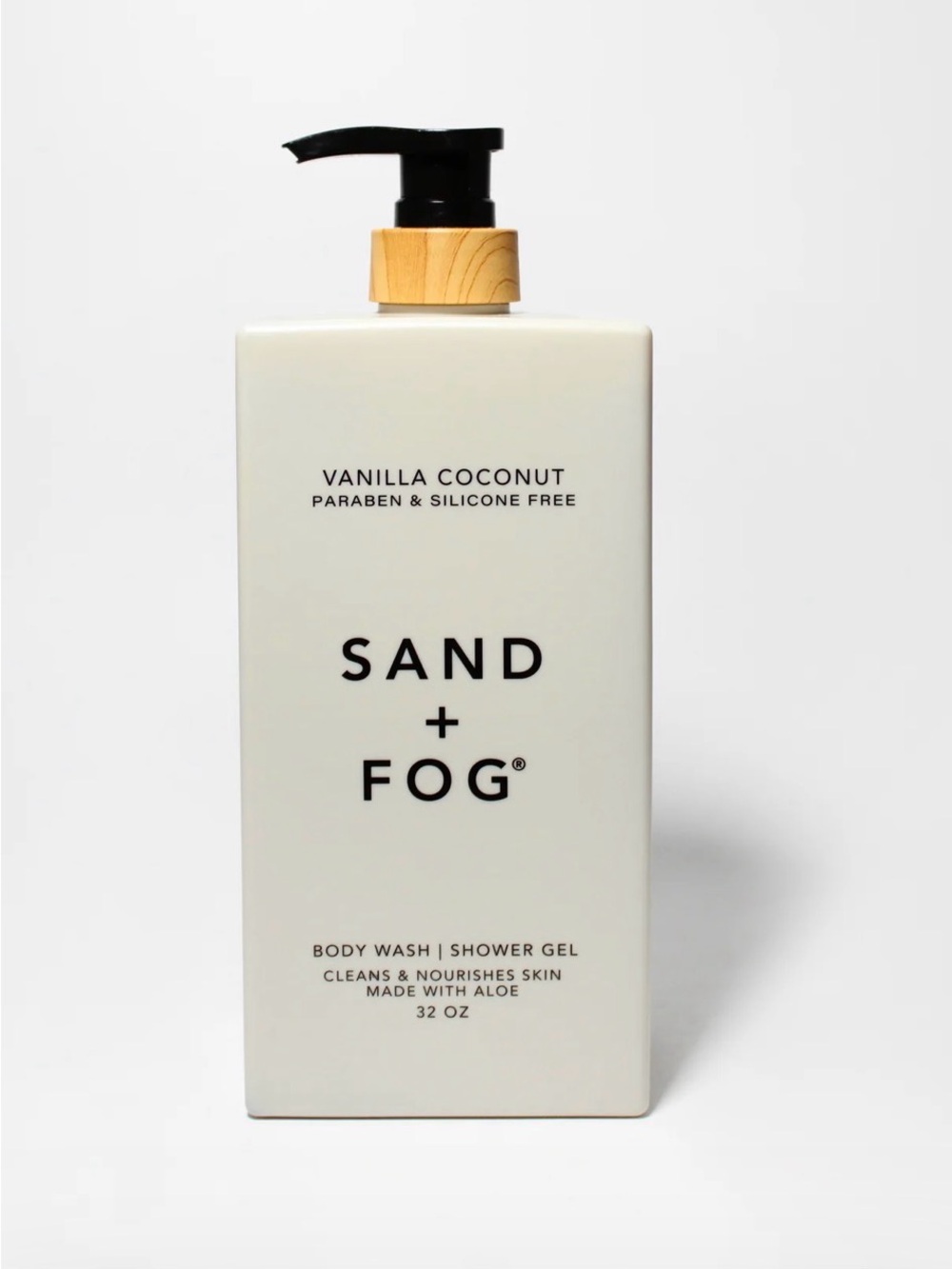 Sand & Fog Vanilla Coconut Body Wash - EXTRA LARGE